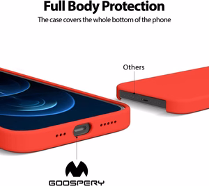 Case Mercury Silicone Case Apple iPhone 13 mini red