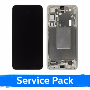 Samsung S926 S24 Plus -yhteensopiva LCD-näyttö kehyksellä / jadenvihreä / (huoltopakkaus) +AKKU MUKANA