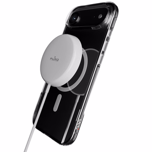 Puro Impact Clear D3O TPU+PC MagSafe-yhteensopiva suojakuori iPhone 17 Air:lle - läpinäkyvä