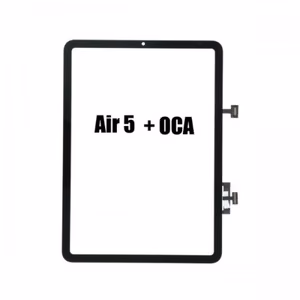 Touch Screen Digitizer Compatible With "Pro+" Apple iPad Air 5 (2022) / Black / glass + OCA XH 250um