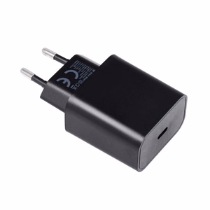 Blue Star USB-C QC3.0 PD 3A 20W seinälaturi USB-C - USB-C -kaapelilla TFB-TC-20WPD, musta