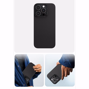 Benks Magnetic Armor Air Kevlar Case PC Frame 600D for Iphone 16 Plus black
