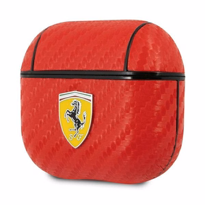Ferrari FESA3CARE AirPods 3 suojakotelo punainen/punainen On Track PU Hiili