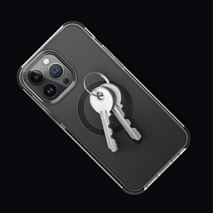 Uniq Combat kotelo iPhone 14 Pro Max 6.7" MagClick-lataus - musta/betoninharmaa