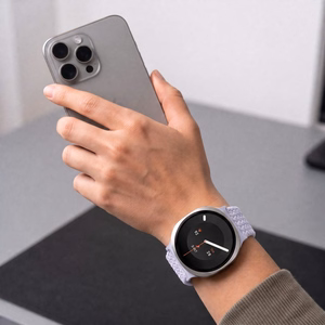 Tech-Protect NylonMag -ranneke mallille Samsung Galaxy Watch 40/44/46 mm – violetti