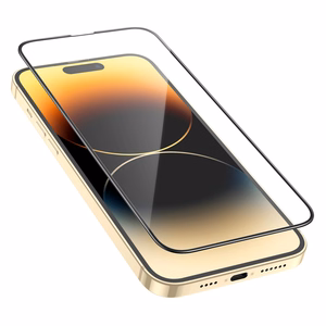 Borofone Tempered glass BF8 Diamond Armor Full Screen 5D Large Arc for Iphone 14 Pro - 10 pieces