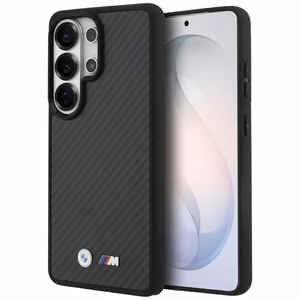 BMW M Kevlar Logo MagSafe suojakuori Samsung Galaxy S26 Ultra:lle musta