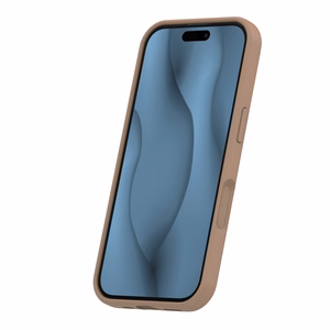 Silikoninen ohut magneettinen suojakuori iPhone 17 6,3 ruskea
