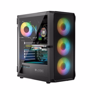 Logic PORTOS ARGB MINIDI USB 3.0 Case Black