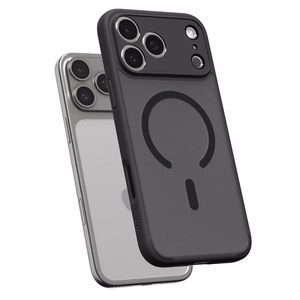 Spigen Ultra Hybrid Mag Magsafe Suojakuori iPhone 17 Pro:lle Frost musta