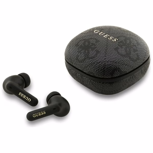 Guess 4G Classic Metal Logo TWS ENC Kuulokkeet - musta