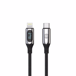 Forever LCD cable USB-C - Lightning 1,0 m 27W black