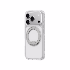 AmazingThing Titan Pro MagSpin Suojakuori iPhone 17 Pro Max:lle MagSafe-yhteensopiva - harmaa