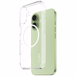 CARE by PanzerGlass Flagship Urban Explorer -suojakuori valkoisella MagSafella iPhone 17 - läpinäkyvä