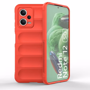 Magic Shield Case joustava panssari Suojakuori Xiaomi Redmi Note 12 5G / Poco X5 5G:lle punainen