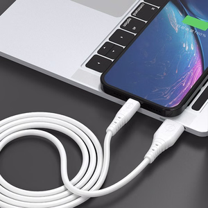 Dudao kaapeli USB USB-C 6A 1m valkoinen