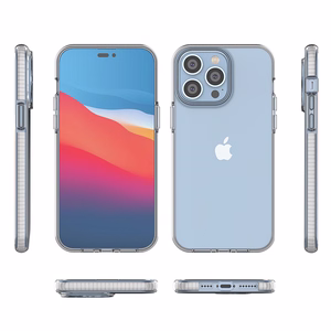 Spring Case kotelo iPhone 14 Pro Max silikoni suojus kehys musta
