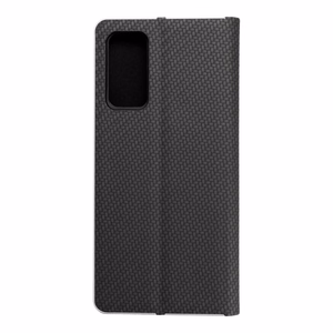 Flip-suojakuori Samsung S20 FE / S20 FE 5G:lle Luna Book Carbon musta
