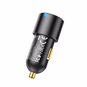 Autolaturi Hoco NZ6 PD45W 2xUSB-C/1xUSB-A musta