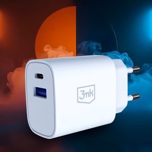 3mk FlowPower 30W 1A1C PD 3.0 QC4+ seinälaturi - valkoinen