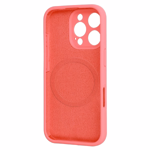 MagColor Pure Suojakuori iPhone 16 Pro:lle punainen