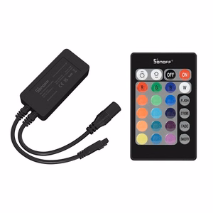 SONOFF L2-C älykäs RGB LED -valonsäätimen ohjain IR-kaukosäätimellä, Wi-Fi, BT