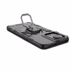 Ring Armor armored hybrid case cover + magnetic holder for OnePlus Ace black