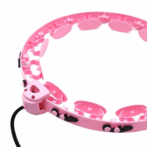 Smart Hula Hoop HHP008 -voimisteluvanne, vaaleanpunainen