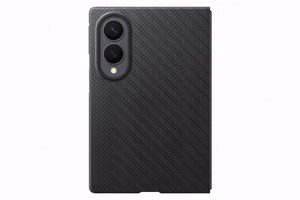 Samsung Carbon Magnet Case for Samsung Galaxy Z Fold 8 compatible with MagSafe + 2 anti-reflective films - black