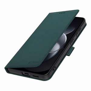 Tech-Protect Wallet -lompakkokotelo laitteelle Xiaomi Redmi Note 17 Pro Max 5G – vihreä