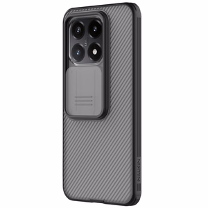 Nillkin CamShield Pro -suojakuori Xiaomi 15T -mallille, läpikuultava musta
