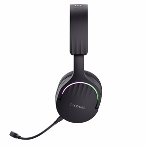 Trust GXT 491 Fayzo Kuulokkeet mikrofonilla langallinen ja langaton pääpanta pelaaminen USB Type-C Bluetooth mustat