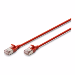 Digitus Slim Patch Cable, 1 m DK-1632-A-010S-R Red