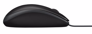 LOGI B100 optical Mouse Black USB OEM