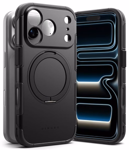 Ringke Alles MagSafe -suojakuori iPhone 18 Pro / 17 Pro -malleille, musta