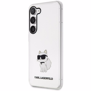 Karl Lagerfeld KLHCS23SHNCHTCT S23 S911 läpinäkyvä kovakuori Ikonik Choupette