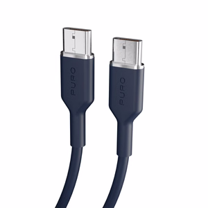 Puro ICON USB-C - USB-C -kaapeli 1,5 m - laivastonsininen