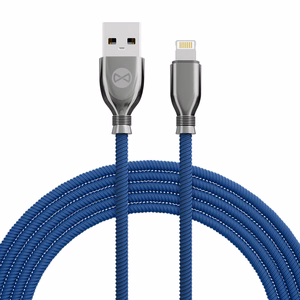 Forever Tornado cable USB - Lightning 1,0 m 3A navy blue