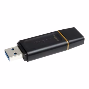 KINGSTON 128GB USB3.2 Gen1 DataTraveler Exodia, musta + keltainen