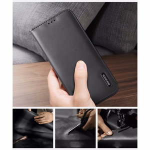 Dux Ducis Hivo Samsung Galaxy S25 Edge Suojakuori kielekkeella ja RFID-suojauksella - musta