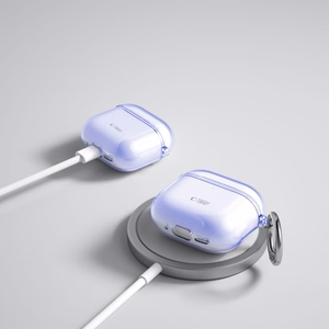Tech-Protect FlexAir Suojakuori AirPods 4 -kuulokkeille - violetti
