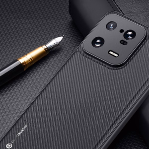 Dux Ducis Fino Suojakuori Xiaomi 13 Pro:lle silikonisella kehyksellä sininen