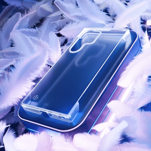 3mk Just20g Clear Case Suojakuori Samsung Galaxy S24 Ultra:lle - läpinäkyvä