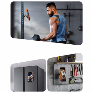 Joyroom JR-ZS520 magneettinen puhelinteline metallipinnoille - musta