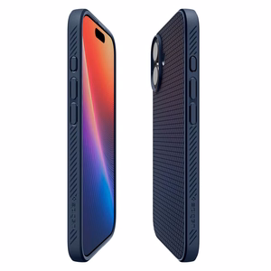 Spigen Liquid Air Suojakuori iPhone 17:lle Navy Blue