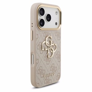 Guess 4G Big 4G Classic Logo -suojakuori iPhone 17 Pro - ruusukulta