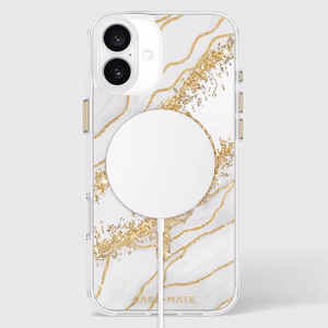Case-Mate Karat MagSafe suojakuori iPhone 16 Plus -laitteelle, Granite -kuvioinen