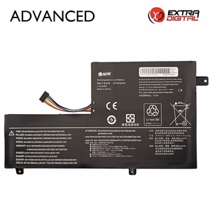 Kannettavan tietokoneen akku LENOVO L15L3PB1, 3600 mAh, Extra Digital Advanced