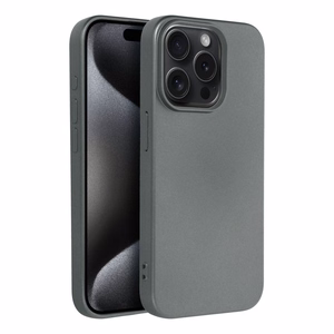 Metallinen Suojakuori iPhone 15 PRO:lle harmaa