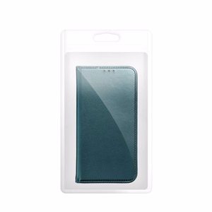 Suojakuori Smart Magnetic Huawei P40 Lite E tummanvihreä